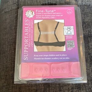 FINE-TUNE SUPPORTABLES Racerback Adjustable Strap CLEAR Accessory
